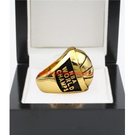 1956 Philadelphia Warriors Basketball World Championship Ring, Custom Philadelphia Warriors Champions Ring