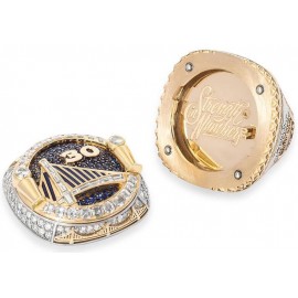 2018 Golden State Warriors Reversible Championship Ring, Twisting Off Top Warriors Ring