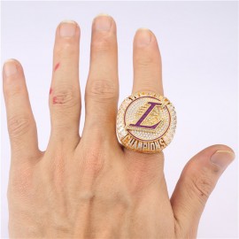 2020 Los Angeles Lakers NBA Men's Basketball World Championship Ring (Simple Version)