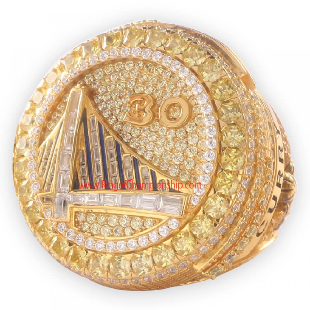 NBA 2022 Golden State Warriors Men's Basketball World Championship Ring