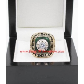 1968–69 Boston Celtics Basketball World Championship Ring, Custom Boston Celtics Champions Ring