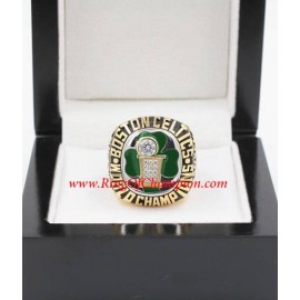 1985 - 1986 Boston Celtics Basketball World Championship Ring, Custom Boston Celtics Champions Ring