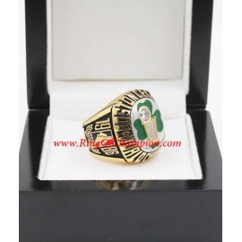 1985 - 1986 Boston Celtics Basketball World Championship Ring, Custom Boston Celtics Champions Ring