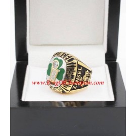 1985 - 1986 Boston Celtics Basketball World Championship Ring, Custom Boston Celtics Champions Ring