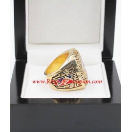 1989 - 1990 Detroit Pistons Basketball World Championship Ring, Custom Detroit Pistons Champions Ring