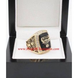 1990 - 1991 Chicago Bulls Basketball World Championship Ring, Custom Chicago Bulls Champions Ring
