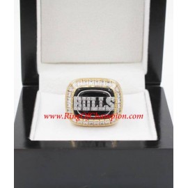 1991 - 1992 Chicago Bulls Basketball World Championship Ring, Custom Chicago Bulls Champions Ring