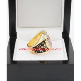 1992 - 1993 Chicago Bulls Basketball World Championship Ring, Custom Chicago Bulls Champions Ring