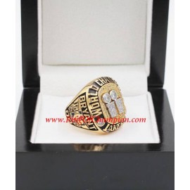 2000 - 2001 Los Angeles Lakers Basketball World Championship Ring, Custom Los Angeles Lakers Champions Ring