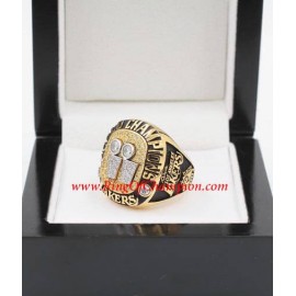 2000 - 2001 Los Angeles Lakers Basketball World Championship Ring, Custom Los Angeles Lakers Champions Ring