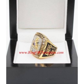 2001 - 2002 Los Angeles Lakers Basketball World Championship Ring, Custom Los Angeles Lakers Champions Ring