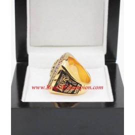 2001 - 2002 Los Angeles Lakers Basketball World Championship Ring, Custom Los Angeles Lakers Champions Ring