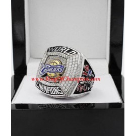 2015–2016 Cleveland Cavaliers Basketball Replica World Championship FAN Ring, Custom Cleveland Cavaliers Ring
