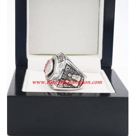 2012 Louisville Cardinals Men's Football Big East Conference National Championship Ring, Custom Louisville Cardinals Champions Ring