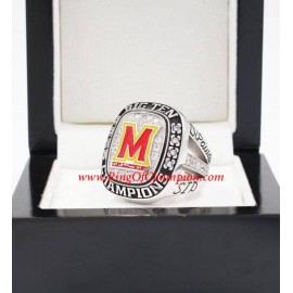 2016 Michigan Wolverines Big Ten Ice Hockey Lacrosse College Championship Ring