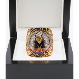 Big Ten 2021 Michigan Wolverines College Men's Football Championship Ring--Presell