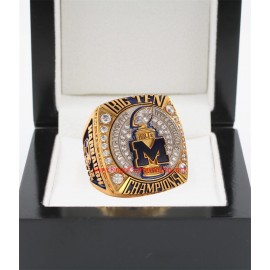 Big Ten 2021 Michigan Wolverines College Men's Football Championship Ring--Presell