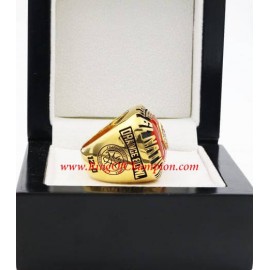 1981 Clemson Tigers NCAA Men's Football National College Championship Ring