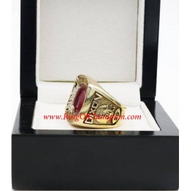1985 Oklahoma Sooners Men's Football NCAA National College Championship Ring