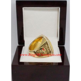 2000 Florida State Seminoles Men's Football ACC National Championship Ring, Custom Florida State Seminoles Champions Ring