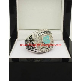 2011 North Carolina Tar Heels ACC Men's Basketball Championship Ring, Custom ACC Champions Ring