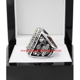 2015 Clemson Tigers ACC Men's Football College Championship Ring, CustomClemson Tigers Champions Ring