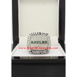 2014 Baylor Bears Men's Football Big 12 Championship Ring, Custom Baylor Bears Champions Ring