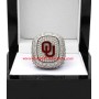 2015 Oklahoma Sooners Men's Football Big 12 Championship Ring, Custom Oklahoma Sooners Champions Ring
