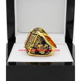 1995 Nebraska Cornhuskers Big 8 Men's Football College Championship Ring, Custom Nebraska Cornhusker Champions Ring