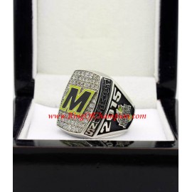 2015 Michigan State Spartans Men's Football Buffalo Wild Wings Citrus Bowl Championship Ring, Custom Michigan State Spartans Champions Ring