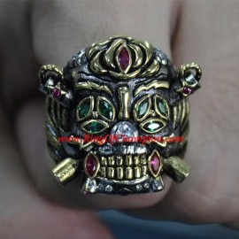 2023 The Expend4bles Stallone Lucky Ring, 2023 The Expendables 4 Lucky ring, The Expendables Skeleton Skull Lucky Ring