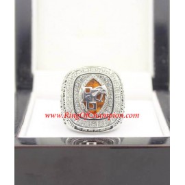 2013 Bowling Green Falcons Men's Football MAC Championship Ring