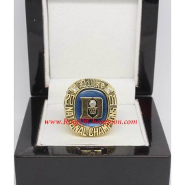 2001 Duke Blue Devils NCAA Men's Basketball National College Championship Ring