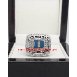 2015 Duke Blue Devils NCAA Men's Basketball National College Championship Ring