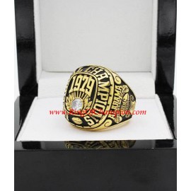 1979 Alabama Crimson Tide NCAA Men's Football College Championship Ring,