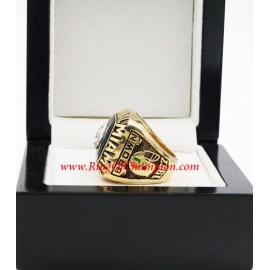 1987 Miami Hurricanes Men's Football NCAA National College Championship Ring