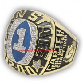 1995 Penn State Nittany Lions Men's Football Rose Bowl College Championship Ring