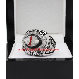 2005 Georgia Bulldogs SEC Men's Football College Championship Ring
