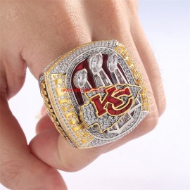 NFL 2022 Kansas City Chiefs Men's Football Super Bowl LIV World Championship Replica Ring