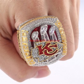 NFL 2022 Kansas City Chiefs Men's Football Super Bowl LIV World Championship Replica Ring
