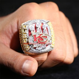 NFL 2022 Kansas City Chiefs Men's Football Super Bowl LIV World Championship Replica Ring