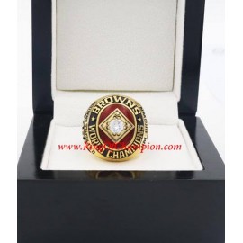 1964 Cleveland Browns Men's Football championship ring, Custom Cleveland Browns Champions Ring