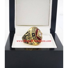 1964 Cleveland Browns Men's Football championship ring, Custom Cleveland Browns Champions Ring