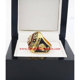 1964 Cleveland Browns Men's Football championship ring, Custom Cleveland Browns Champions Ring