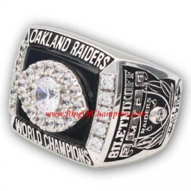 1976 Oakland Raiders Super Bowl XI World Championship Ring, Replica Oakland Raiders Ring