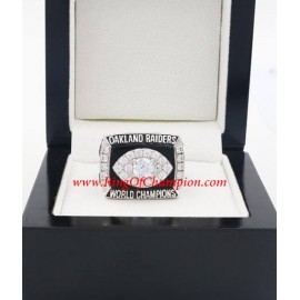 1976 Oakland Raiders Super Bowl XI World Championship Ring, Replica Oakland Raiders Ring