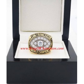 1981 San Francisco 49ers Super Bowl XVI World Championship Ring, Replica San Francisco 49ers Ring