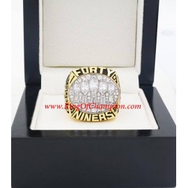 1994 San Francisco 49ers Super Bowl XXIX World Championship Ring, Replica San Francisco 49ers Ring