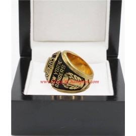 1939 - 1940 New York Rangers Stanley Cup Championship Ring, Custom New York Rangers Champions Ring