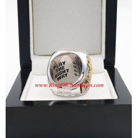 2016 - 2017 Pittsburgh Penguins Men's Hockey Stanley Cup Championship Ring
